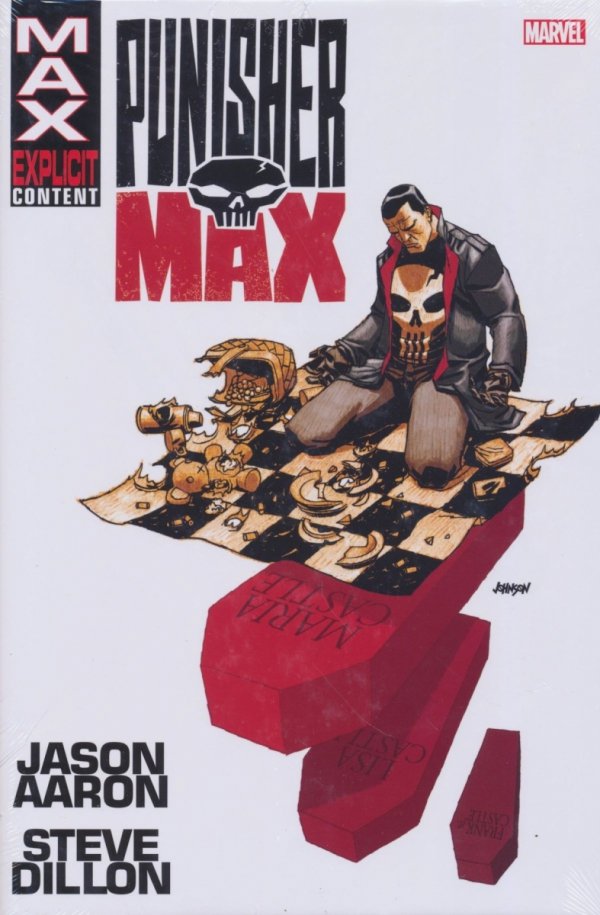 PUNISHER MAX BY JASON AARON AND STEVE DILLON OMNIBUS HC [STANDARD] [9781302959104] **OFERTA SPECJALNA**