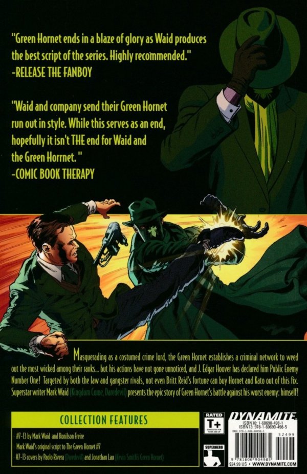 GREEN HORNET VOL 02 BIRTH OF A VILLAIN TP [9781606904985] **promocja TOMY**
