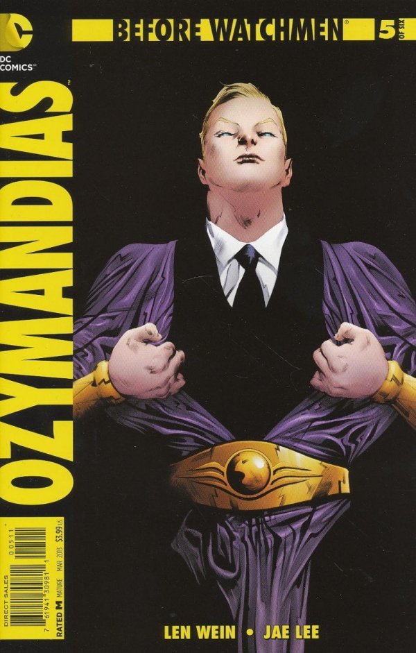 BEFORE WATCHMEN OZYMANDIAS #05 CVR A [76194130981100511]