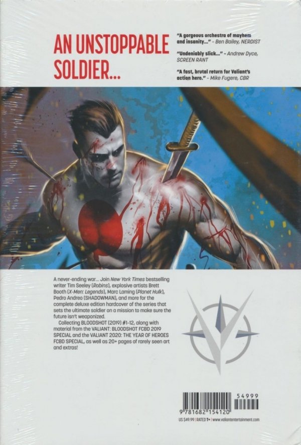 BLOODSHOT DELUXE EDITION HC [9781682154120] **promocja TOMY**