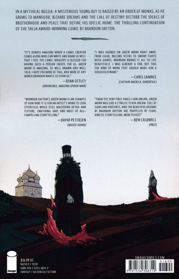 GREEN MONK VOL 01 BLOOD OF THE MARTYRS TP [9781534308312]