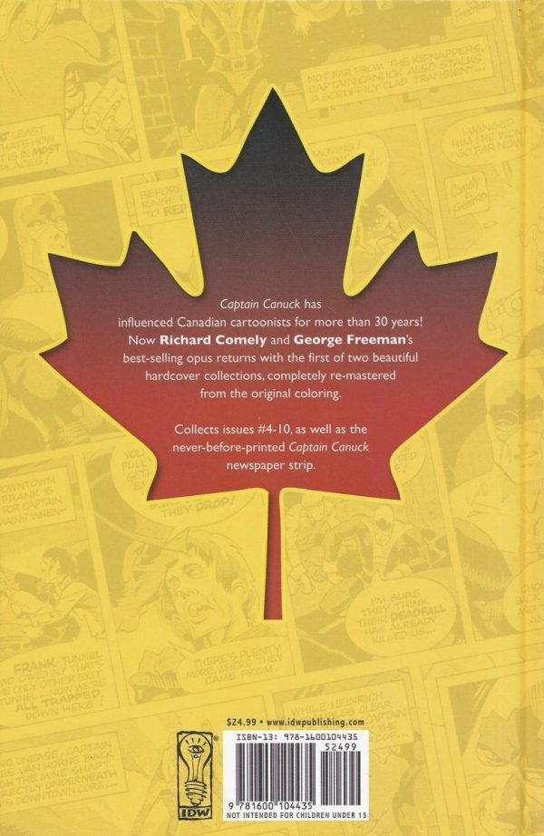 CAPTAIN CANUCK VOL 01 HC [9781600104435]