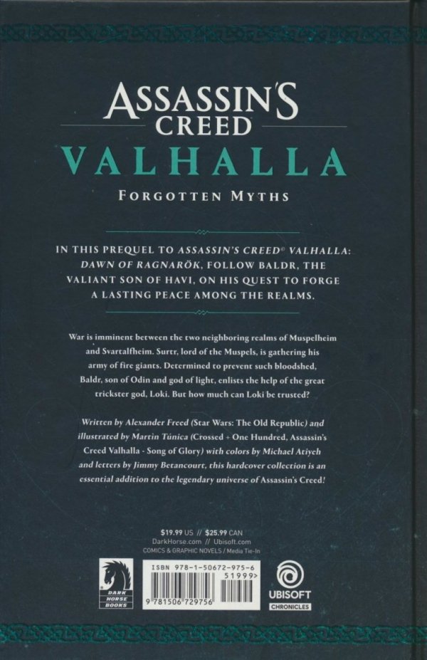 ASSASSINS CREED VALHALLA FORGOTTEN MYTHS HC [9781506729756]