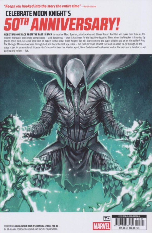 MOON KNIGHT FIST OF KHONSHU VOL 03 WERE OUTTA HERE TP [9781302967284]