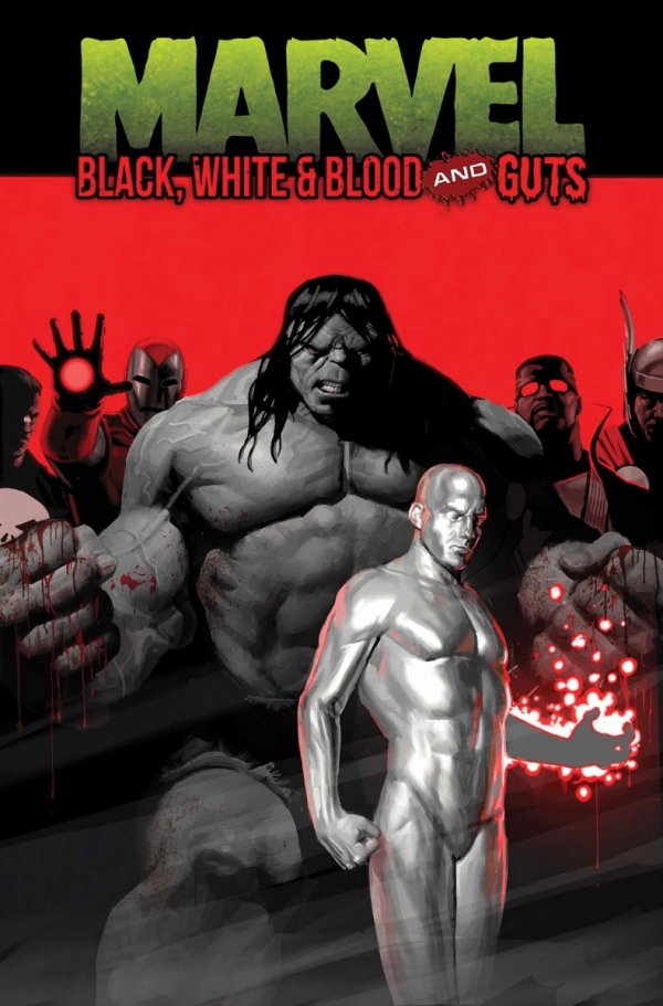 MARVEL BLACK WHITE AND BLOOD AND GUTS TP [9781302967277]