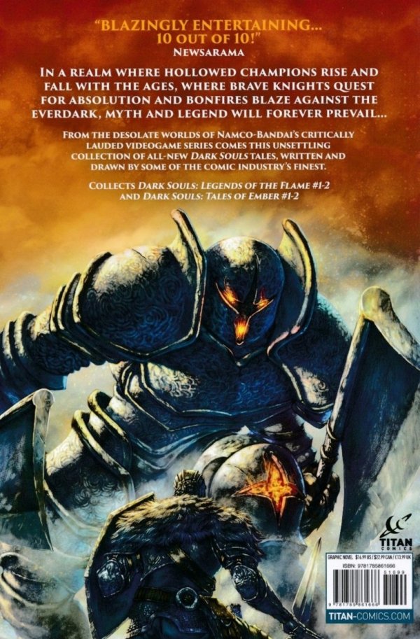 DARK SOULS LEGENDS OF THE FLAME TP [9781785861666] **promocja TOMY**
