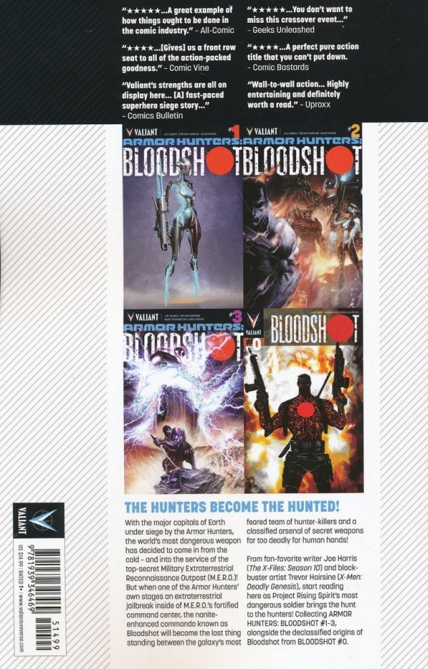 ARMOR HUNTERS BLOODSHOT TP [9781939346469] **OFERTA SPECJALNA**