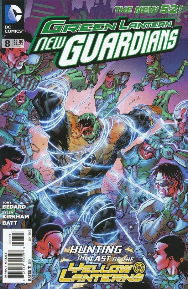 GREEN LANTERN NEW GUARDIANS #08 CVR A [76194130619300811]
