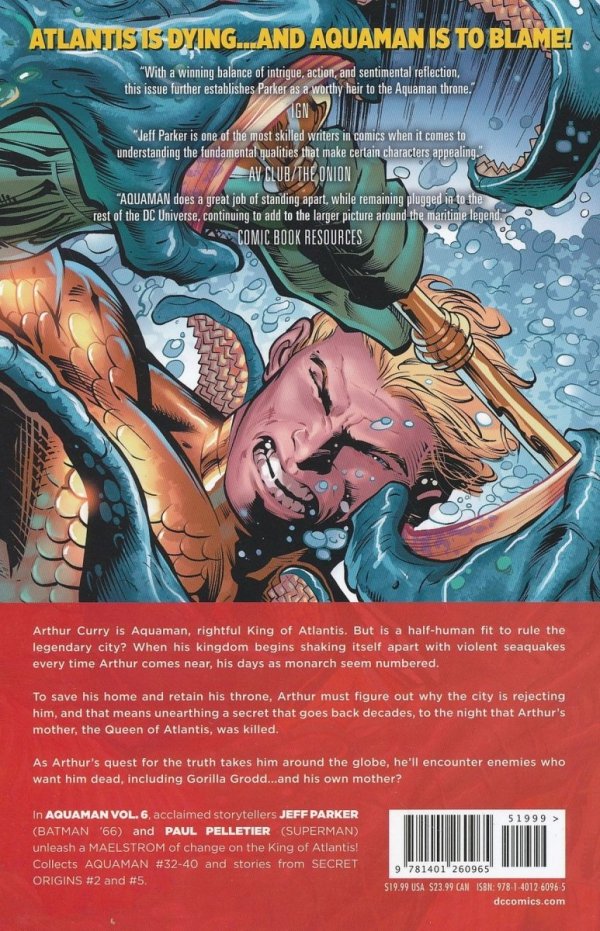 AQUAMAN VOL 06 MAELSTORM TP [9781401260965]