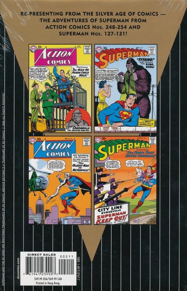 SUPERMAN THE MAN OF TOMORROW ARCHIVES VOL 02 HC [761941239927]