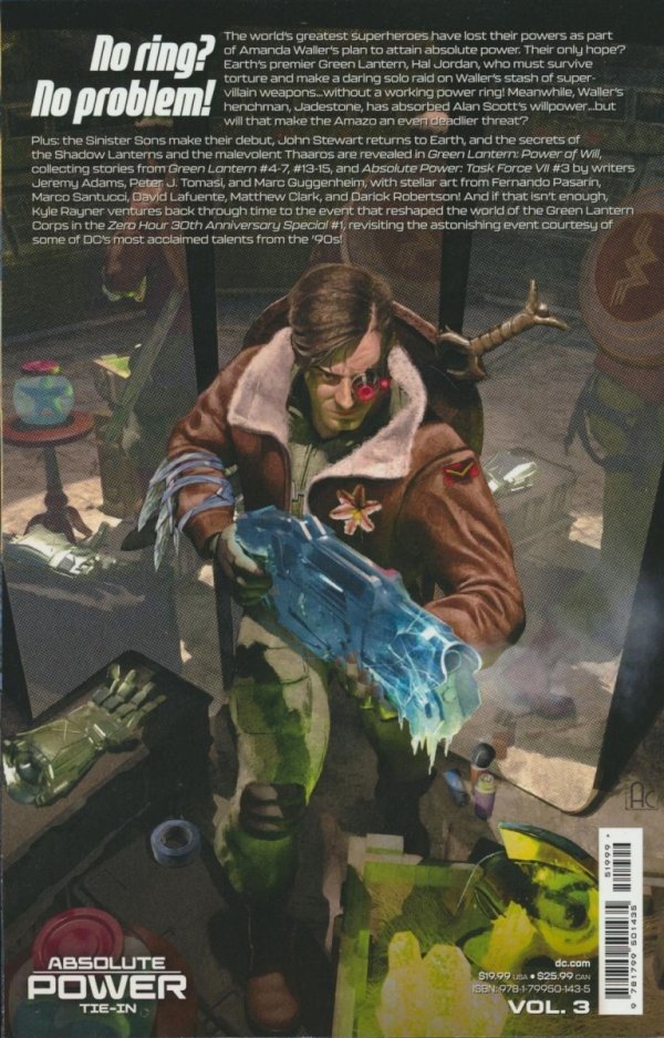 GREEN LANTERN VOL 03 POWER OF WILL TP [9781799501435]