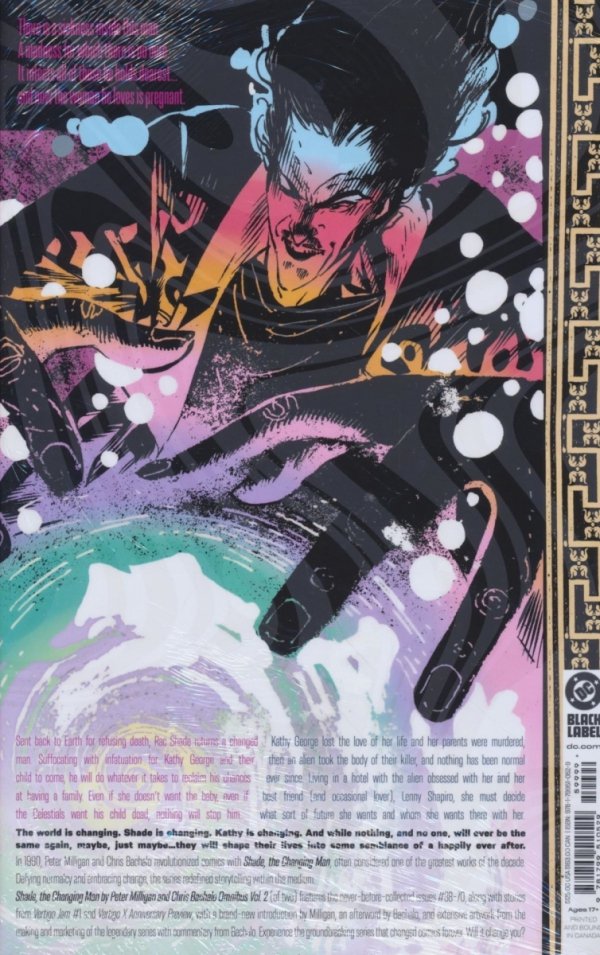 SHADE THE CHANGING MAN BY PETER MILLIGAN AND CHRIS BACHALO OMNIBUS VOL 02 HC [9781799510529]