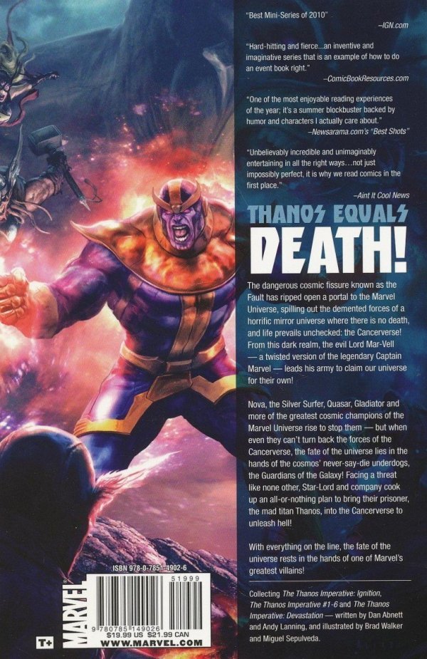 THANOS IMPERATIVE TP [9780785149026]