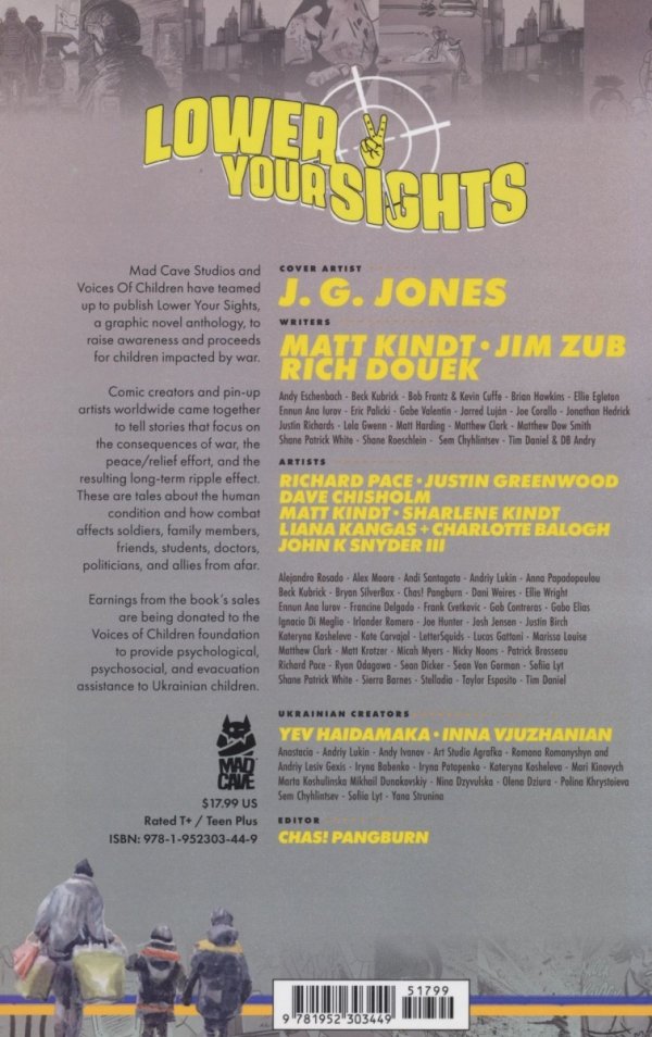 LOWER YOUR SIGHTS A BENEFIT ANTHOLOGY FOR UKRAINE TP [VARIANT] [9781952303449] **promocja TOMY**