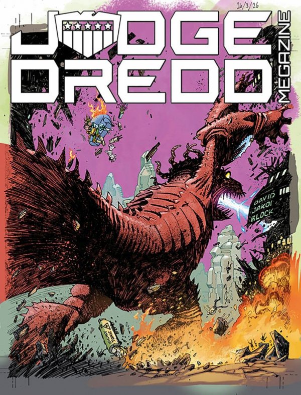 JUDGE DREDD MEGAZINE #494 [97709601812179401]