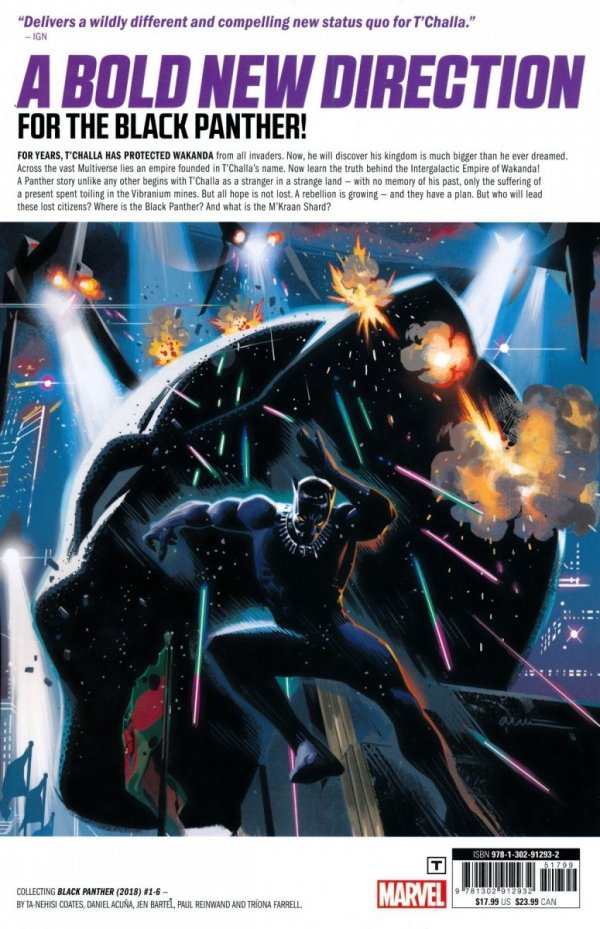 BLACK PANTHER VOL 06 THE INTERGALACTIC EMPIRE OF WAKANDA PART 1 TP [9781302912932] **promocja TOMY**