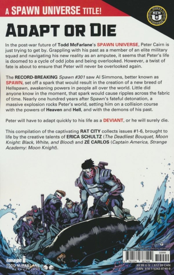 SPAWN RAT CITY VOL 01 TP [9781534387409]