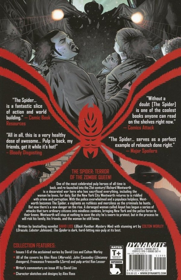 SPIDER VOL 01 TERROR OF THE ZOMBIE QUEEN TP [9781606903674] **promocja TOMY**