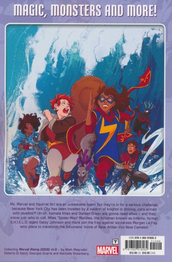 MARVEL RISING HEROES OF THE ROUND TABLE TP [9781302918262] **promocja TOMY**
