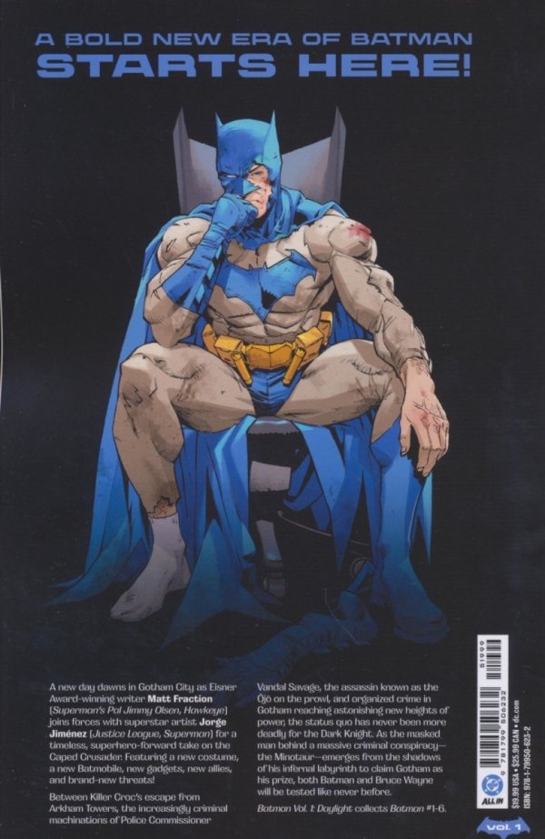 BATMAN VOL 01 DAYLIGHT TP [9781799506232]