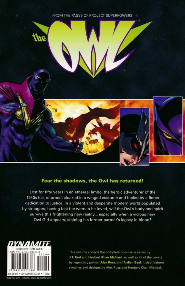 PROJECT SUPERPOWERS THE OWL TP [9781524102388]