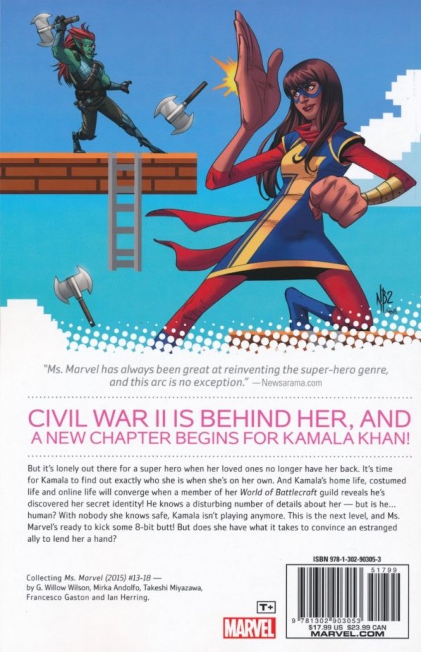 MS MARVEL VOL 07 DAMAGE PER SECOND TP [9781302903053] **promocja TOMY**
