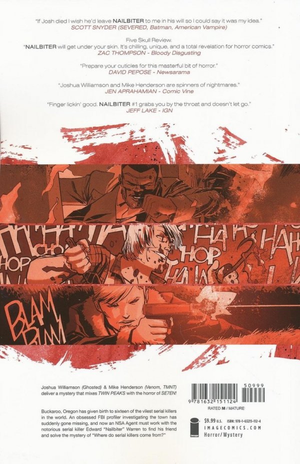 NAILBITER VOL 01 THERE WILL BE BLOOD TP [9781632151124]