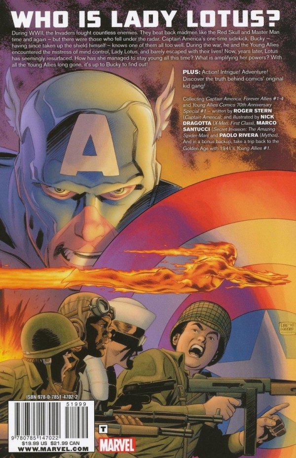 CAPTAIN AMERICA FOREVER ALLIES TP [9780785147022] **PROMOCJA TOMY**