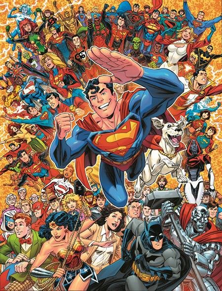 SUPERMAN TREASURY 2025 HERO FOR ALL #1 CVR C SCOTT KOBLISH WRAPAROUND VAR [76194138787100121]