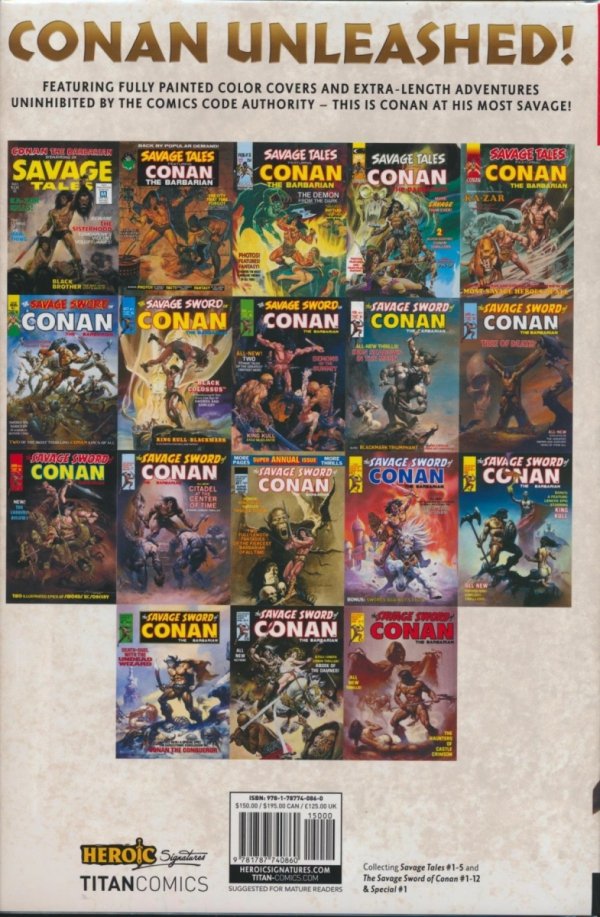 SAVAGE SWORD OF CONAN THE ORIGINAL COMICS OMNIBUS VOL 01 HC [STANDARD] [9781787740860]
