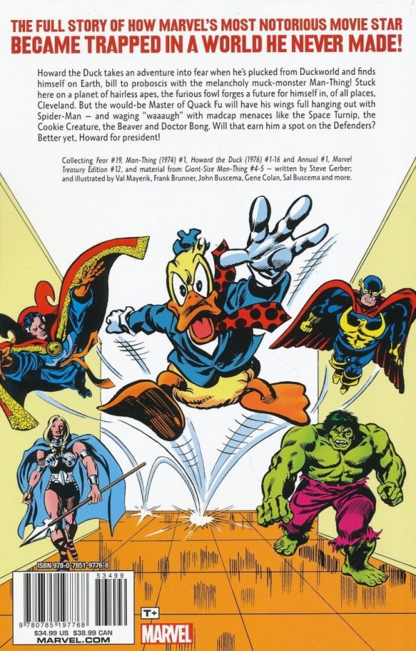 HOWARD THE DUCK THE COMPLETE COLLECTION VOL 01 TP [9780785197768] **promocja TOMY**