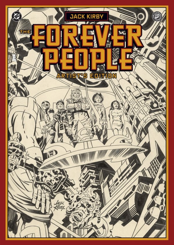 JACK KIRBYS FOREVER PEOPLE ARTISTS EDITION HC [9798887240053]