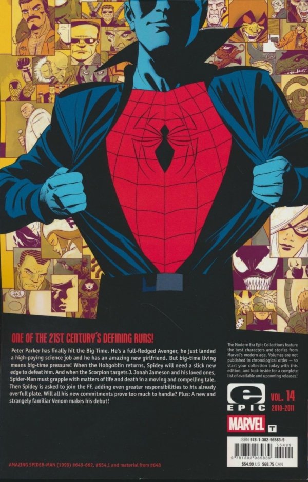 AMAZING SPIDER-MAN MODERN ERA EPIC COLLECTION BIG TIME TP [9781302965839] **OFERTA SPECJALNA**
