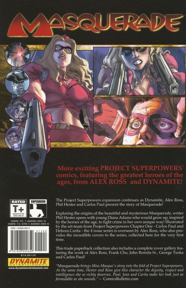 PROJECT SUPERPOWERS MASQUERADE VOL 01 TP [9781606900659] **OFERTA SPECJALNA**