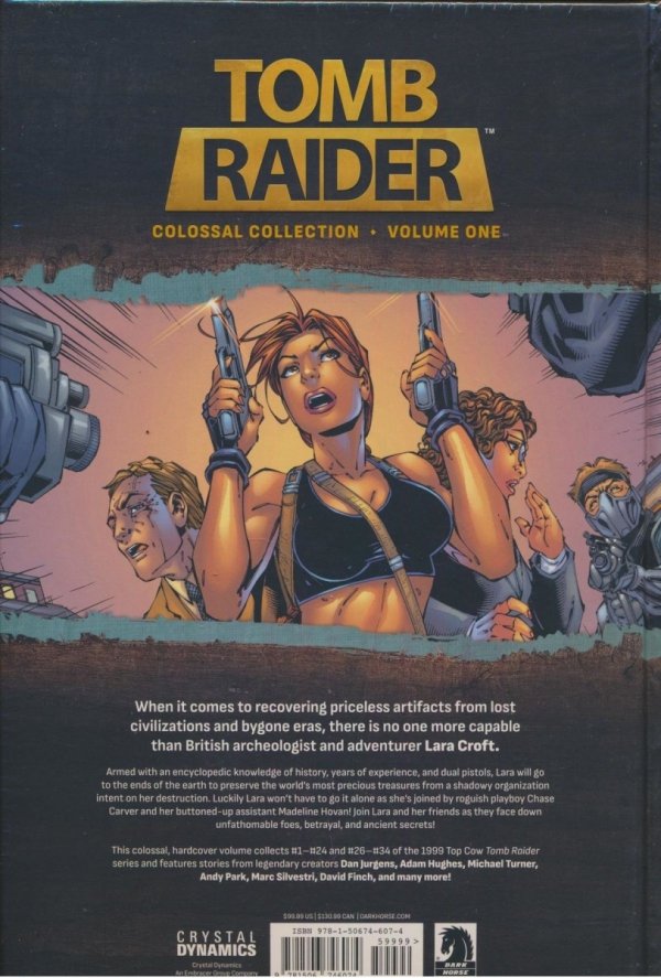 TOMB RAIDER COLOSSAL COLLECTION VOL 01 HC [9781506746074]