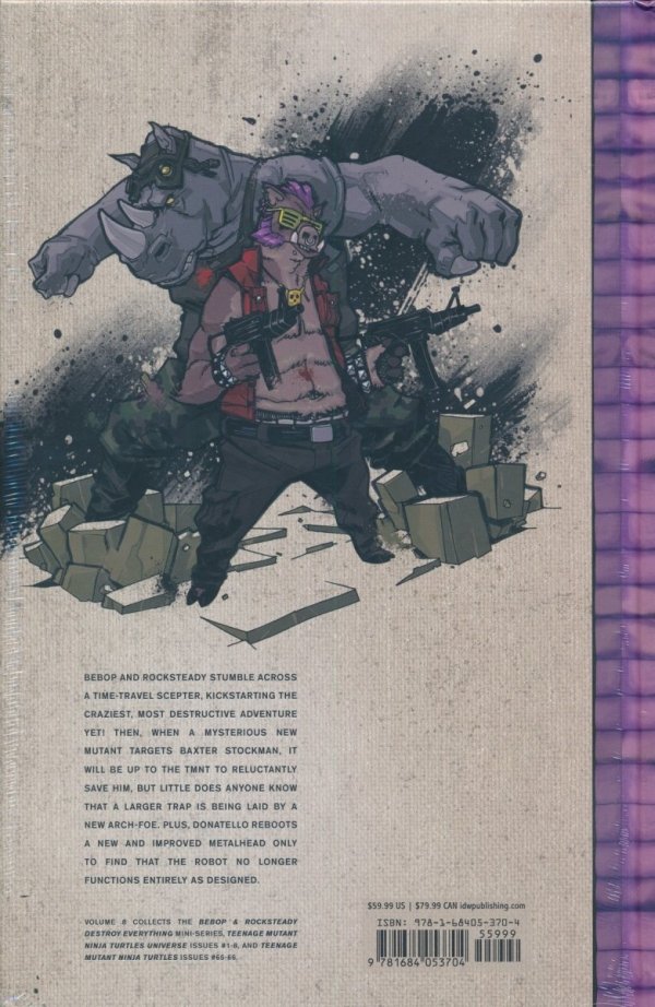 TEENAGE MUTANT NINJA TURTLES THE IDW COLLECTION VOL 08 HC [9781684053704] **promocja TOMY**