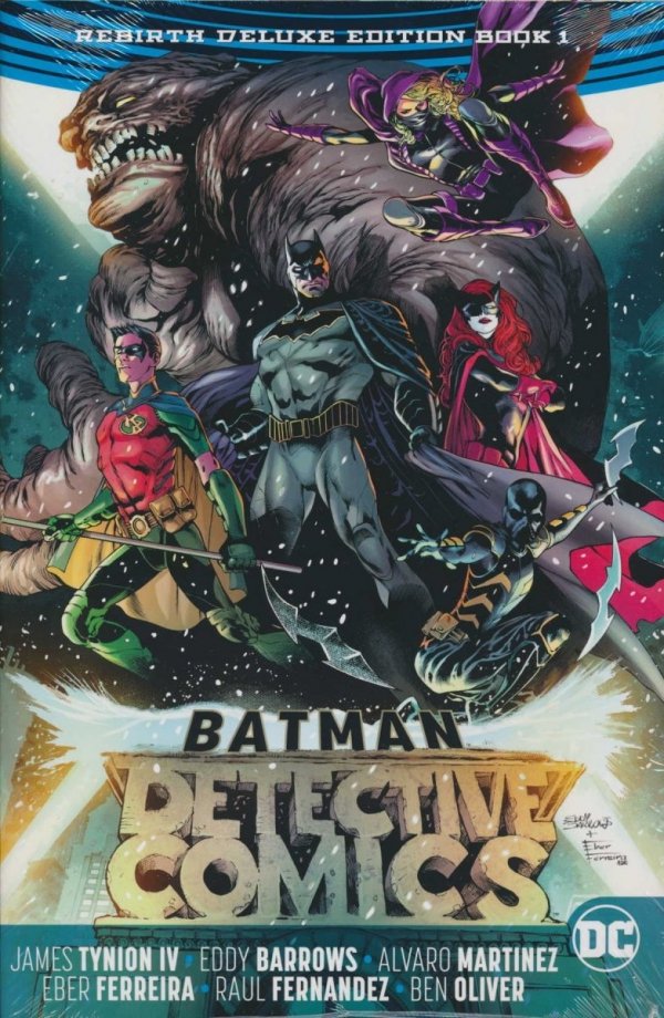 BATMAN DETECTIVE COMICS REBIRTH DELUXE EDITION VOL 01 HC [9781401276089] **promocja TOMY**