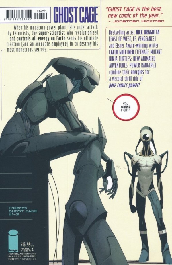 GHOST CAGE VOL 01 TP [9781534323155] **promocja TOMY**