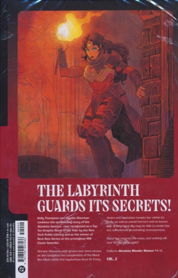 ABSOLUTE WONDER WOMAN VOL 02 AS MY MOTHERS MADE ME HC [9781799507536]