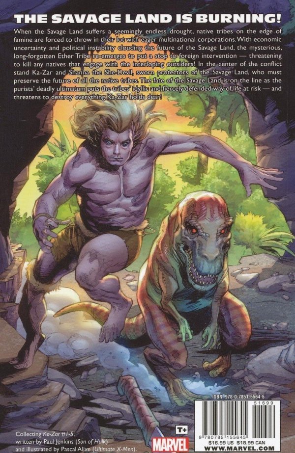 KA-ZAR THE BURNING SEASON TP [9780785155645] **PROMOCJA TOMY**