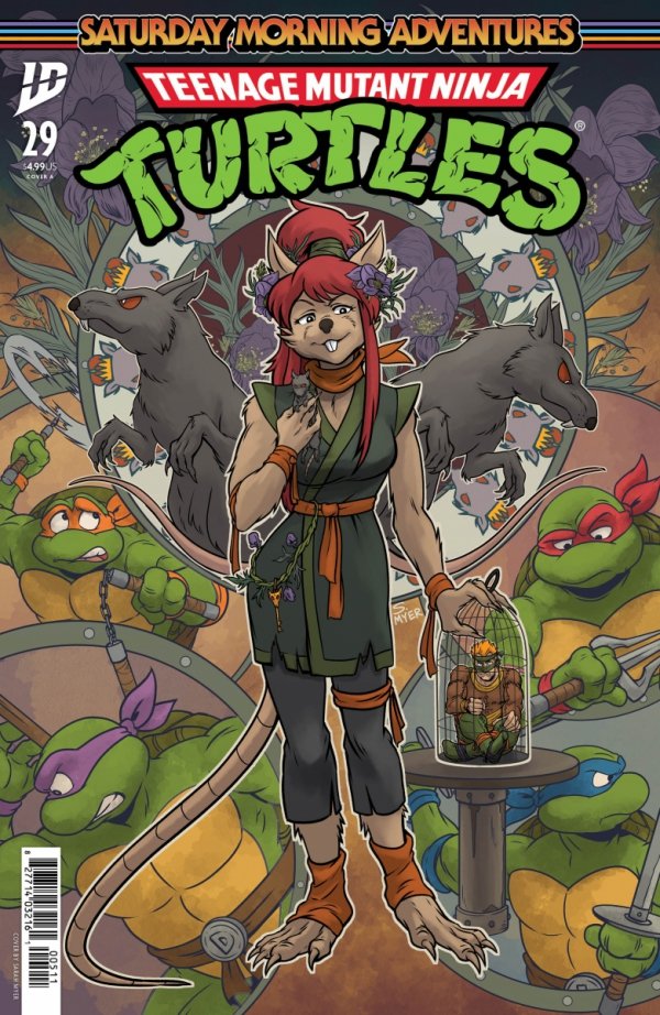 TEENAGE MUTANT NINJA TURTLES SATURDAY MORNING ADVENTURES #29 COVER A MYER [82771403150802911]