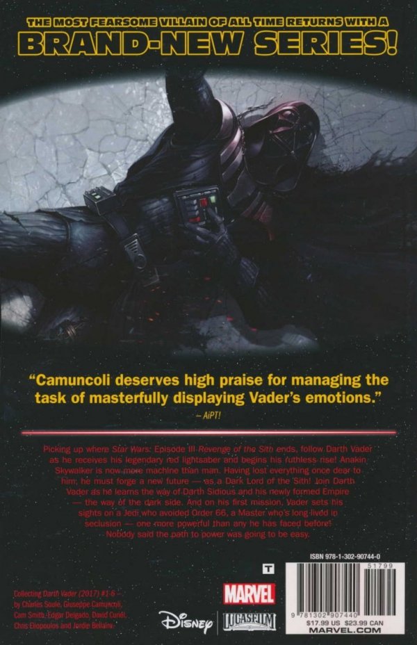 STAR WARS DARTH VADER DARK LORD OF THE SITH VOL 01 IMPERIAL MACHINE TP [9781302907440]