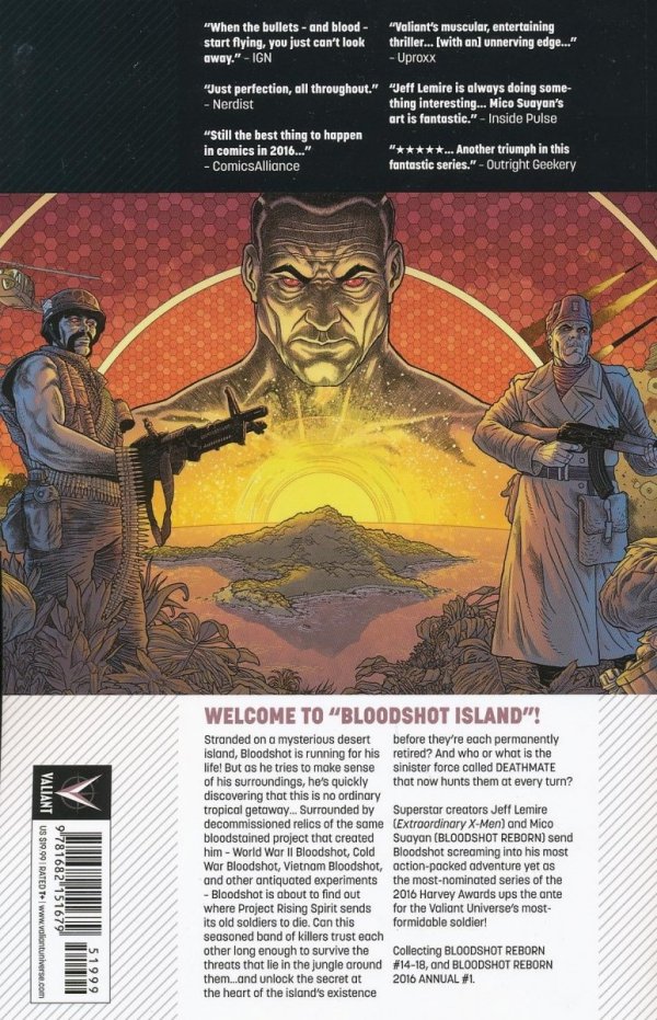 BLOODSHOT REBORN VOL 04 BLOODSHOT ISLAND TP [9781682151679]