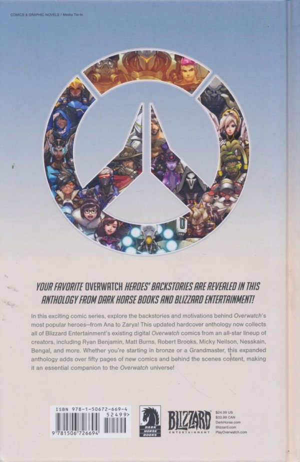 OVERWATCH ANTHOLOGY EXPANDED EDITION HC [9781506726694] **PROMOCJA RABAT 40%**