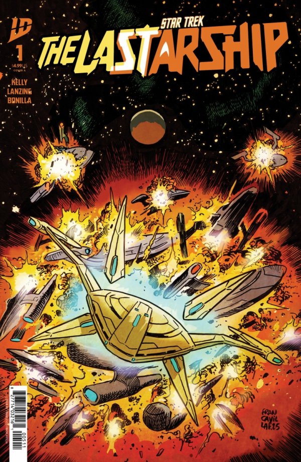 STAR TREK THE LAST STARSHIP #1 COVER A FRANCAVILLA [82771403458500111]