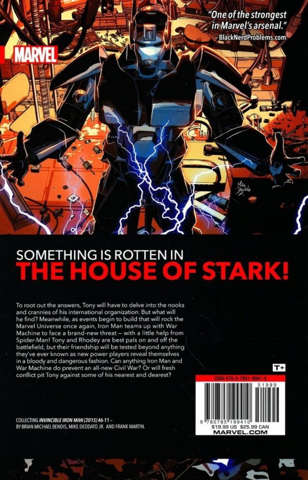 INVINCIBLE IRON MAN VOL 02 THE WAR MACHINES TP [9780785199410] **promocja TOMY**