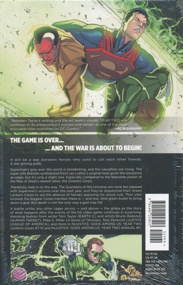 INJUSTICE GODS AMONG US YEAR 2 VOL 02 HC [9781401253417] **promocja TOMY**