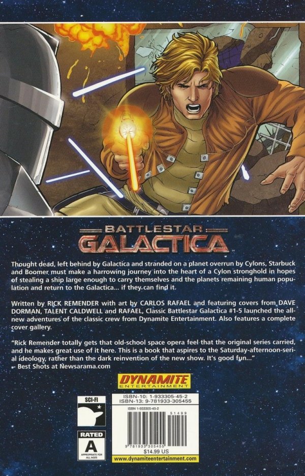 CLASSIC BATTLESTAR GALACTICA VOL 01 TP [VARIANT] [9781933305455] **promocja TOMY**
