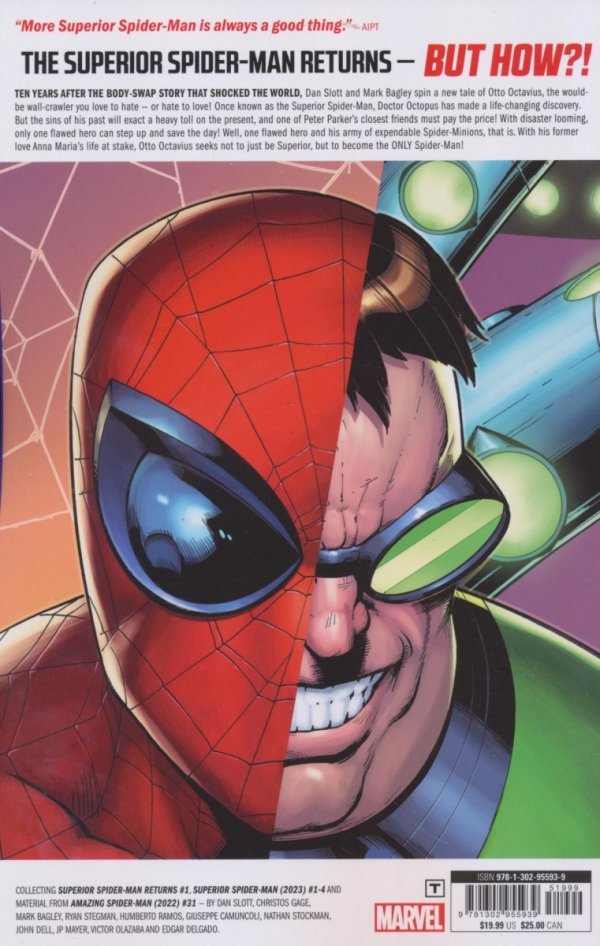 SUPERIOR SPIDER-MAN VOL 01 SUPERNOVA TP [9781302955939]