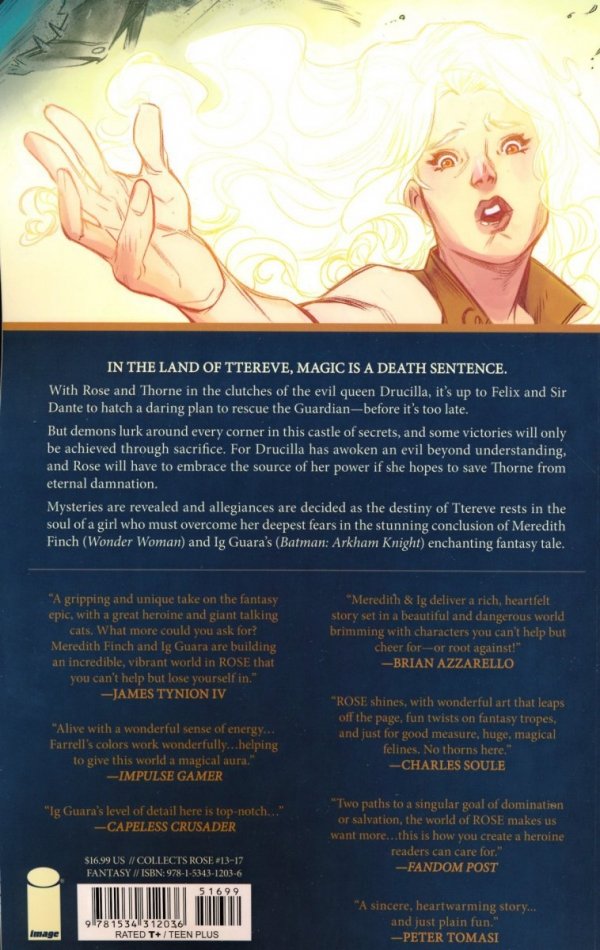 ROSE VOL 03 THE LAST LIGHT TP [9781534312036] **OFERTA SPECJALNA**